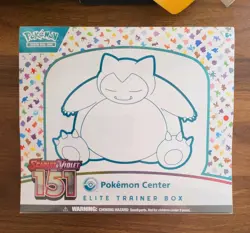 Pokemon Center 151 Elite Trainer Box ETB Scarlet Violet TCG New Sealed - Image 1