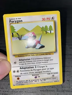 Carte Pokemon Porygon 39/102 Set De Base Wizard Francais Occasion - Image 3