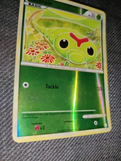 Pokemon TCG - Heartgold & Soulsliver - Caterpie - 57/123 - Reverse Holo - LP - Image 2