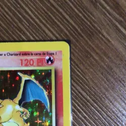 Pokemon 1999 SPANISH Base Set Charizard Holo 4/102 RARE - Image 3