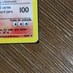 Pokemon 1999 SPANISH Base Set Charizard Holo 4/102 RARE - Image 5