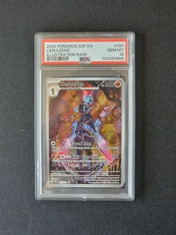 Pokemon Ceruledge GEM MINT PSA 10 Surging Sparks Illustration 197/191 Ace TCG - Image 1