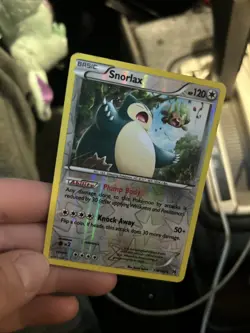 Pokemon TCG Snorlax XY Breakthrough Reverse Holo Card 118/162 2015 - Image 3