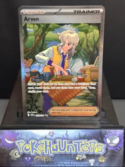Pokemon Card Arven S&V Base Set 249/198 Holo Special Illustration Rare NM - Image 1