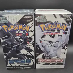 Pokemon Card Korean Booster Box - Black Bolt SV11B & White Flare SV11W - SEALED - Image 1