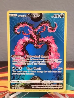 Galarian Moltres SWSH284 Black Star Promo Pokemon Card - Image 1