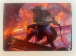 2022 MTG Plasma Jockey Art Card Art Series: Streets of New Capenna Regular - Image 1