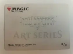 2022 MTG Plasma Jockey Art Card Art Series: Streets of New Capenna Regular - Image 2