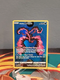 Galarian Moltres SWSH284 Black Star Promo Pokemon Card - Image 1
