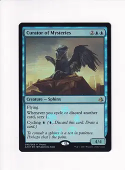 Vintage Magic The Gathering MTG FOIL 2017 CURATOR OF MYSTERIES 049/269 (#1) (Sh) - Image 1