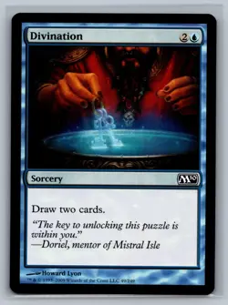 MTG Magic 2010 4x Divination #49/249 TCG CCG M10 Playset - Image 1