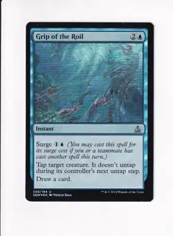 Vintage Magic The Gathering MTG FOIL 2016 GRIP OF THE ROIL 056/184 (Sh) - Image 1