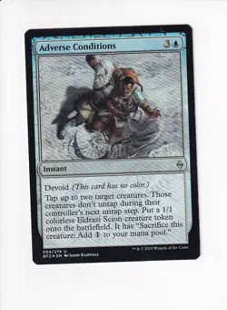 Vintage Magic The Gathering MTG FOIL 2015 ADVERSE CONDITIONS 054/274 (Sh) - Image 1