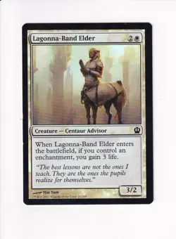 Vintage Magic The Gathering MTG FOIL 2013 LAGONNA-BAND ELDER 21/249 (Sh) - Image 1