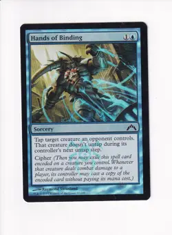 Vintage Magic The Gathering MTG FOIL 2013 HANDS OF BINDING 37/249 (Sh) - Image 1