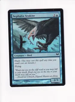 Vintage Magic The Gathering MTG FOIL 2012 NEPHALIA SEAKITE 43/158 (Sh) - Image 1