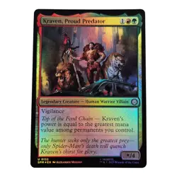 Kraven, Proud Predator #132 Uncommon Foil MTG 2025 Marvel's Spider-Man (SPM) - Image 1