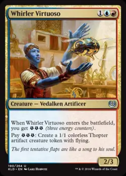 Whirler Virtuoso -Foil Light Play MTG Kaladesh - Image 1
