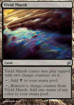 Vivid Marsh - Medium Play MTG Lorwyn - Image 1