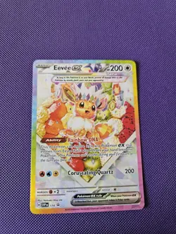 Eevee EX SVP 174 Pokemon TCG S&V Prismatic Evolutions UPC Black Star Promo - Image 1