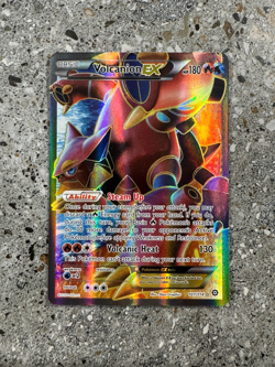 Pokemon TCG Cards Volcanion EX 107/114 Steam Siege Full Art Ultra Rare EXC-NM - Image 1