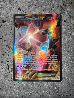 Pokemon TCG Cards Volcanion EX 107/114 Steam Siege Full Art Ultra Rare EXC-NM - Image 3