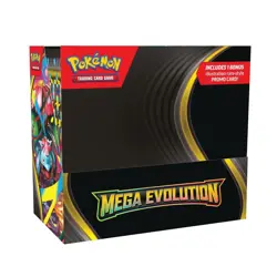 Pokemon TCG Mega Evolution Enhanced Booster Box w Promo Topper Confirmed Stock - Image 1