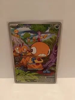 Zurrokex Pokemon Karte 138/086 Weisse Flammen, Near Mint - Image 1