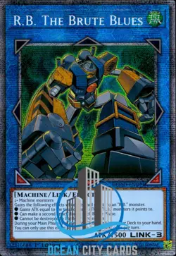 Yugioh R.B The Brute Blues Starlight Rare 1st Edition DUAD-EN094 - Image 1
