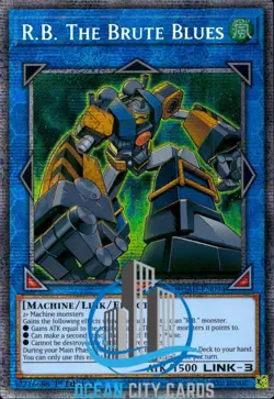 Yugioh R.B The Brute Blues Starlight Rare 1st Edition DUAD-EN094 - Image 3