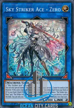 Yugioh DUAD-EN049 Sky Striker Ace Zero Secret Rare 1st Edition - Image 3