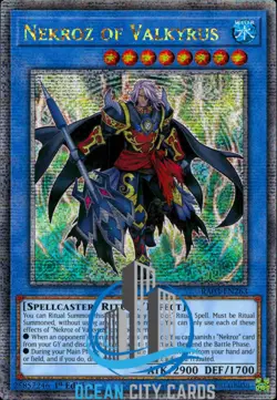 Yugioh RA03-EN263 Nekroz of Valkyrus Quarter Century Secret Rare 1st Edition - Image 3