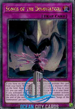 Yugioh Song Of The Dominators ALIN-EN078 QCR Quarter Century Rare 1st NM - Image 3