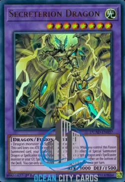 Yugioh Secreterion Dragon DUAD-EN037 1st edition Ultra Rare - Image 3