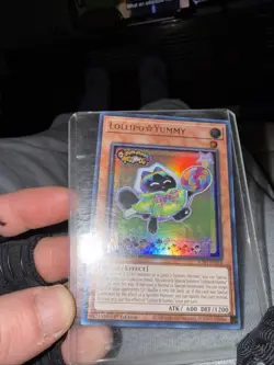 YUGIOH LOLLIPOP YUMMY ULTRA RARE 1ST NEAR MINT JUSH-EN018 - Image 4