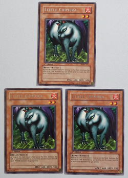 3 x YuGiOh TCG Little Chimera 1st Edition - MRD-117 - Rare Metal Raiders LP - Image 1