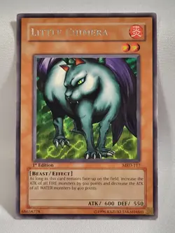 3 x YuGiOh TCG Little Chimera 1st Edition - MRD-117 - Rare Metal Raiders LP - Image 3