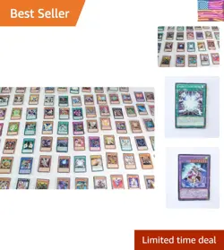 200 Mint Condition YuGiOh Cards - Random Selection from All Sets, Fast Delivery - Image 1