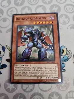 Inzektor Giga-Weevil ORCS-EN022 1996 Yu-Gi-Oh! TCG Trading Card - Image 1