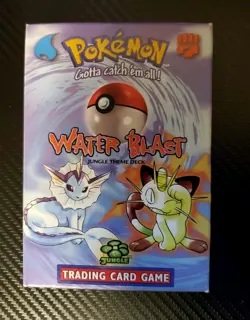 Vintage Jungle Theme Deck- Water Blast (Pokemon Trading Card Game) Complete/Open 742818060660 - Image 5