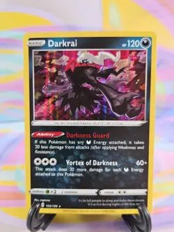 Pokemon TCG Darkness Ablaze Card | Darkrai Holo 105/189 Rare - Image 1