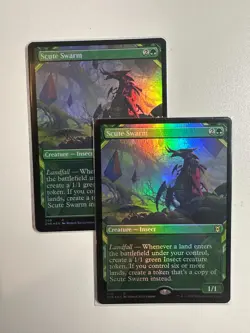 Scute Swarm - NM - Showcase / FOIL - ZNR - Mix and Match - MtG - Image 2