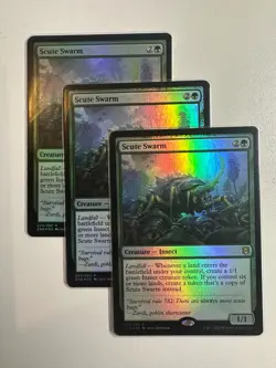 Scute Swarm - NM - Showcase / FOIL - ZNR - Mix and Match - MtG - Image 3