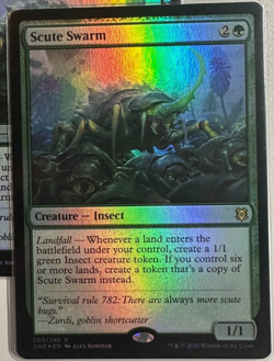 Scute Swarm - NM - Showcase / FOIL - ZNR - Mix and Match - MtG - Image 4
