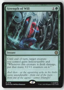 MTG - Strength of Will FOIL R Marvel's Spider-Man 118 LP-NM - Image 1