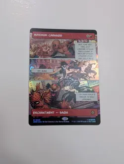 MTG - Maximum Carnage (Borderless Foil) - Marvel's Spiderman NM/M Condition - Image 1