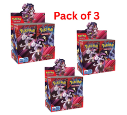 Pokemon TCG Scarlet Violet DESTINED RIVALS BOOSTER BOX PACK OF 3 box (108 Packs) - Image 1
