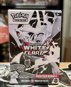 Pokemon White Flare SV10.5 Booster Bundle In Hand Ships ASAP - Image 1