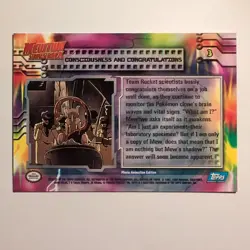 Pokemon Topps - Mewtwo Strikes Back - English - #3 - Regular - 1998 - Image 2