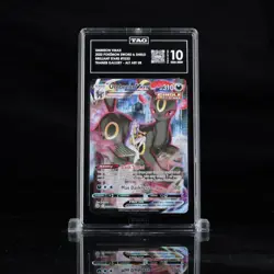 2022 Pokemon Sword & Shield Brilliant Stars Umbreon VMAX #TG23 TAG 10 - Image 1